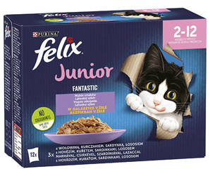 Felix Fantastic Junior ζελέ 12x85g