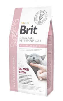 Brit gf veterinary diets cat Hypoallergenic 2kg