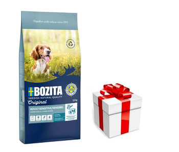 BOZITA Original Sensitive Digestion 12kg + ΈΚΠΛΗΞΗ ΓΙΑ ΤΟ ΣΚΎΛΟ ΣΑΣ