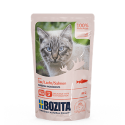 Κομμάτια BOZITA σε σάλτσα σολομού 85g