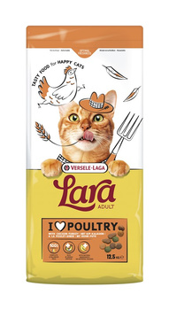 VERSELE-LAGA Lara Adult Turkey & Chicken 12.5kg - τροφή για ενήλικες γάτες με γαλοπούλα και κοτόπουλο