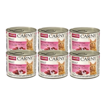 Animonda Cat Carny Adult Beef, Turkey & Prawns 6x200g