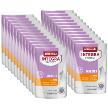 Animonda Integra Protect Diabetes Γαλοπούλα 24x85g