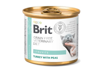 Brit gf veterinary diets cat Struvite 6x200g