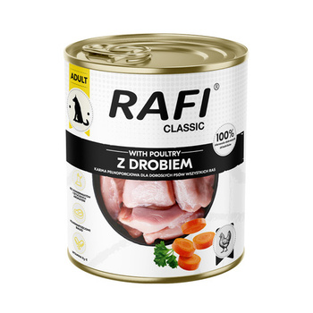 DOLINA NOTECI Rafi Classic υγρή τροφή για σκύλους με πουλερικά 800g