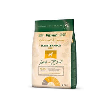 FITMIN Mini Συντήρηση Αρνί & Μοσχάρι 2.5kg