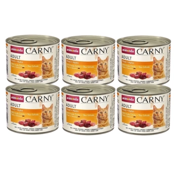 Animonda Cat Carny Adult Beef & Chicken 6x200g