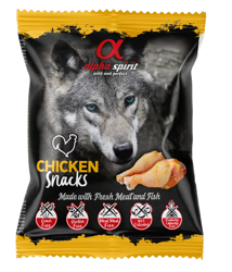 Alpha Spirit Dog Treats Κοτόπουλο Cube 50g