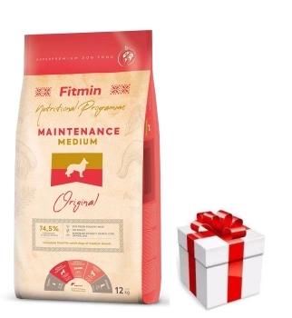 FITMIN Medium Maintenance 12kg  +  ΕΚΠΛΗΞΗ ΓΙΑ ΤΟ ΣΚΥΛΟ