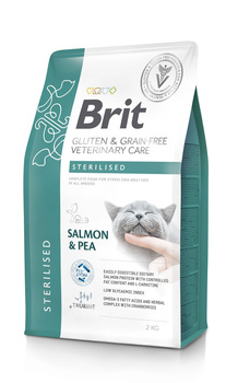 BRIT GF Veterinary Diets Cat Sterilised 2kg + δωρεάν έκπληξη για τη γάτα