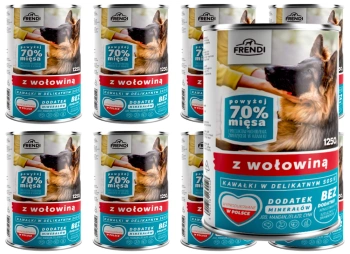 Κομμάτια Frendi σε λεπτή σάλτσα με μοσχάρι 12x1250g