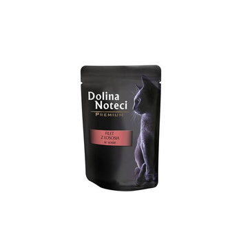 Dolina Noteci Φιλέτο σολομού Premium για γάτες 10x85g