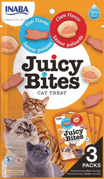 INABA Ciao Juicy Bites-Ψάρια και μύδια 3x11.3g