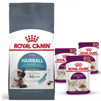 ROYAL CANIN Hairball Care 10kg + 3 φακελάκια υγρής τροφής ΔΩΡΕΑΝ!!!