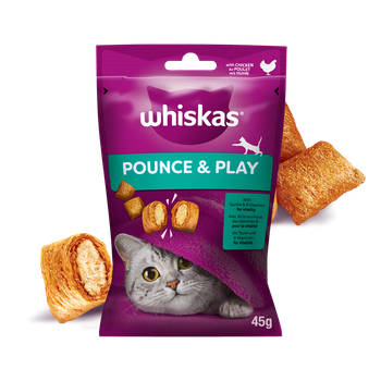 WHISKAS Energy and Vitality 45g λιχουδιά για γάτες, με κοτόπουλο