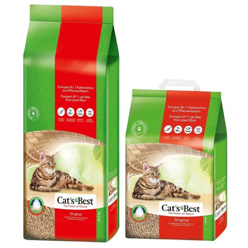 Rettenmaier Polska JRS Cats Best Original 40l/17.2kg + JRS Cats Best Eko Plus 10l / 4.3kg