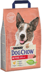 Purina Dog Chow Active Adult με κοτόπουλο 14kg