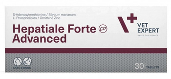 VETEXPERT Hepatiale Forte Advanced 30 καρτέλες