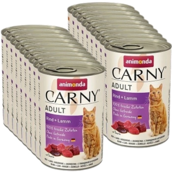 Animonda Cat Carny Adult Beef & Lamb 18x400g