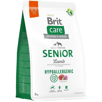 BRIT CARE Υποαλλεργικό αρνί Senior 3kg