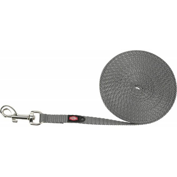 TRIXIE Λουρί εκπαίδευσης για μικρά σκυλιά, ιμάντας, XS-S: 5m/10mm, πολύ ελαφρύ, γραφίτης