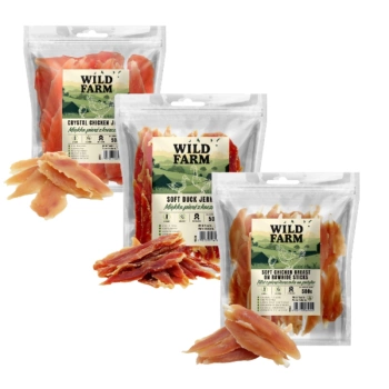WILD FARM MIX λιχουδιές για σκύλους 3x500g