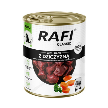 DOLINA NOTECI Rafi Classic υγρή τροφή για σκύλους με κυνήγι 800g