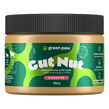 Green Paw Gut Nuts 350g - Φυστικοβούτυρο με ινουλίνη για σκύλους