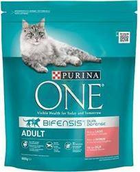 Purina One Cat Adult Food με σολομό για γάτες 800g