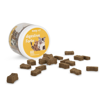 Easy.VET Digestive forte λειτουργικές λιχουδιές για σκύλους και γάτες 180g