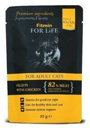 Fitmin Cat For Life Adult Κοτόπουλο 85g