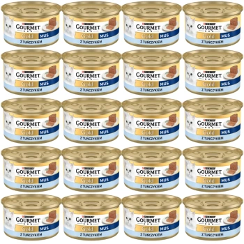 Purina Gourmet Gold Μους με τόνο 72x85g