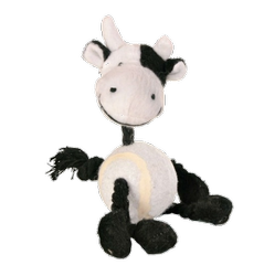 Trixie μπάλα του τένις και σχοινί ζώο 16cm