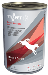 TROVET RID Renal & Oxalate για σκύλους Can 400g