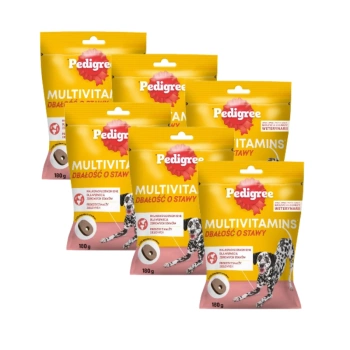 PEDIGREE Πολυβιταμίνες για τη Φροντίδα των Αρθρώσεων - συμπληρωματική τροφή για ενήλικα σκυλιά, γεύση κοτόπουλου 6x180 g