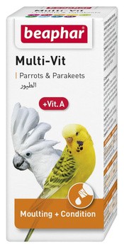 MULTI-VIT PARROTS 20ML - παρασκεύασμα βιταμινών για παπαγάλους