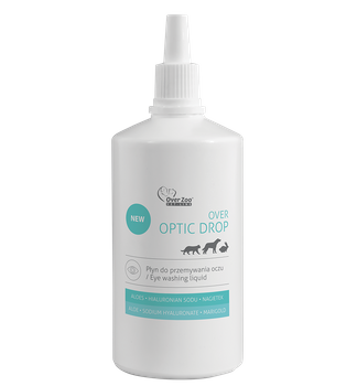 Over Zoo Optic Drop οφθαλμικές πλύσεις για σκύλους 130ml