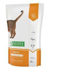 Nature's Protection Indoor Poultry Adult Cat 400g