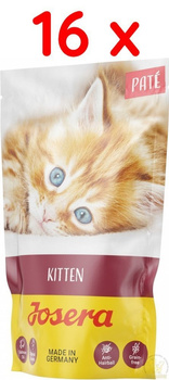 JOSERA Pate Kitten με λάδι σολομού - σετ 16x85g