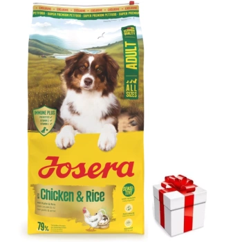 JOSERA Chicken&Rice 12,5kg+ δωρεάν έκπληξη για το σκύλο σας