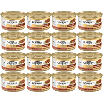 Purina Gourmet Gold πάπια και γαλοπούλα σε σάλτσα 48x85g