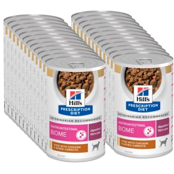 Hill's Prescription Diet Gastrointestinal Biome με Κοτόπουλο 24x354 γρ.