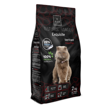 Rex Natural Range Exquisite Αποστειρωμένο φρέσκο ψάρι ενηλίκων 2kg