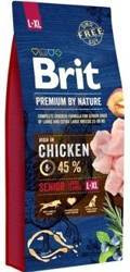 Brit Premium By Nature Senior L+XL με κοτόπουλο 15kg + Δωρεάν έκπληξη!