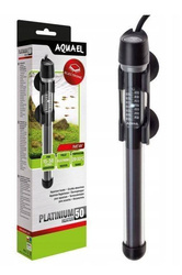 AQUAEL Θερμαντήρας γυαλιού πλατίνιου 50W