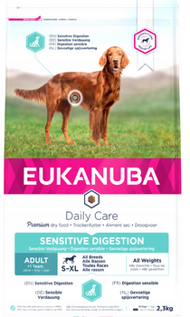 Eukanuba Dog Dry Daily Care Adult Sensitive Digestion All Breeds Chicken Bag 2.3 kg