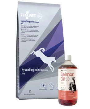 TROVET VPD Hypoallergenic Venison για σκύλους 10kg + LAB V 1000ml