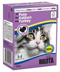 BOZITA Cat Κομμάτια γαλοπούλας σε ζελέ 370g