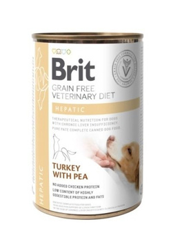 BRIT GF Veterinary Diets Dog Hepatic 400g - υγρή τροφή για σκύλους