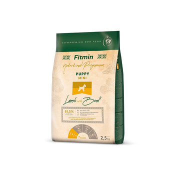 FITMIN Mini Puppy Lamb&Beef 2.5kg